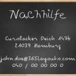 Nachhilfe Flyer Vorlage Wunderbar Visitenkarten Nachhilfeunterricht Visitenkarte Von Chris