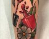 Nail Tattoos Vorlagen Angenehm Red Nail Polish Tattoo Inkstylemag