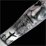 Nail Tattoos Vorlagen Erstaunlich Jesus Tattoos for Men Ideas and Inspiration for Guys