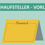 Namensschilder Tischaufsteller Vorlage Luxus Tischaufsteller Vorlage Reserviert Stammtisch Pdf