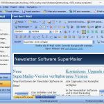 Newsletter Vorlage Erstaunlich Newsletter software Supermailer Newsletter Erstellen