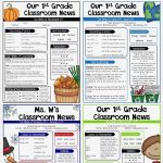 Newsletter Vorlage Genial Editable Newsletter Templates Back to School