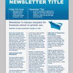 Newsletter Vorlage Schön Word Newsletter Template – 31 Free Printable Microsoft