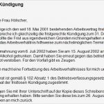 Nicht Fristgerechte Kündigung Durch Arbeitnehmer Vorlage Wunderbar Kündigung Arbeitsvertrag Fristlos Fice Lernen