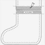 Nikolausstiefel Vorlage Papier Neu Nikolausstiefel Schnittmuster Und Vorlagen