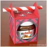 Nutella Etikett Vorlage Elegant Mini Nutella Strohhalm Box – Kreativwerkstatt