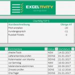 Offene Posten Liste Excel Vorlage Kostenlos Erstaunlich to Do Liste In Excel Nie Wieder Vergessen Excel Tipps