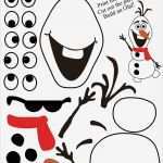 Olaf Schneemann Vorlage Erstaunlich Do You Want to Build A Snowman Olaf Party Favor Printable