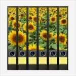 Ordner Rückenschilder Vorlage Kostenlos Erstaunlich Geschenkwichtel ordner Rückenschilder Sunflower Field