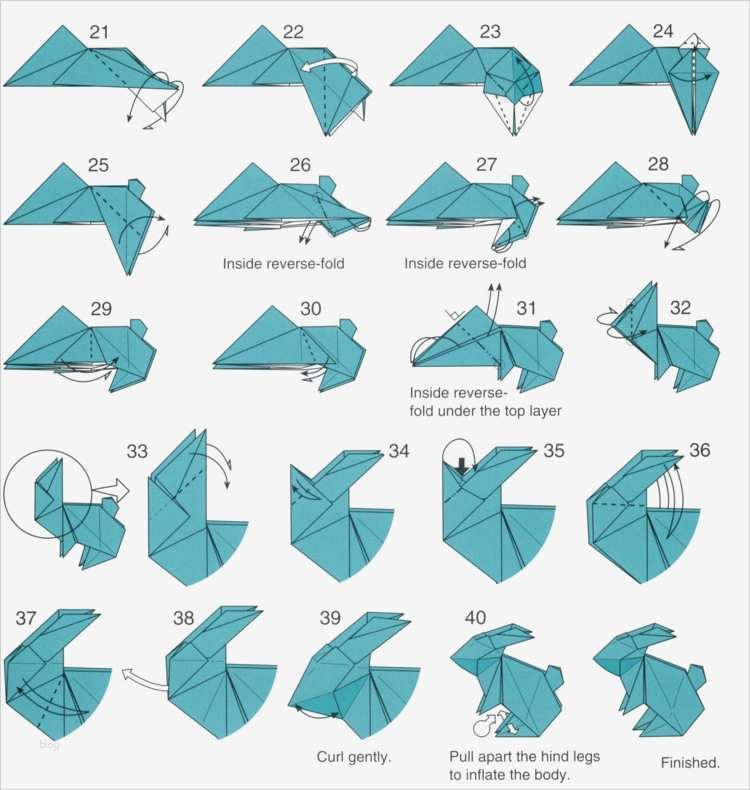 Origami Vorlagen Best Of origami Hase Basteln 19 Interessante Ideen