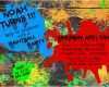 Paintball Gutschein Vorlage Hübsch Paintball Birthday Party Invitation Blue Red and Green