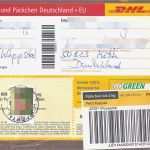 Paket Beschriftung Vorlage Süß Dhl Paket