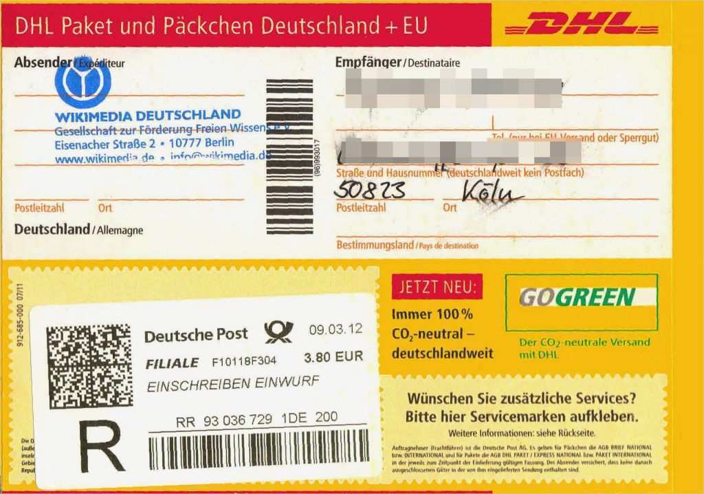 Paketschein Vorlage Wunderbar File Paketaufkleber Deutsche ...