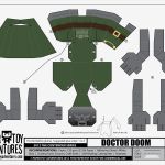 Papercraft Vorlagen Erstaunlich Dr Doom Papercraft Template Papercrafts