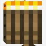 Papercraft Vorlagen Genial Printable Papercraft Cut Out Minecraft Life Sized torch