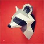 Papercraft Vorlagen Kostenlos Angenehm Papercraft Raccoon Head Printable Diy Template by