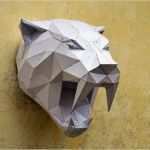 Papercraft Vorlagen Luxus Make Your Own Sabertooh Tiger Papercraft Animal Paper