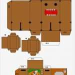 Papercraft Vorlagen Schön Domo Kun