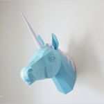 Papertrophy Vorlage Hübsch Papercraft Unicorn Paper Trophy Number 2 Horn by