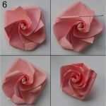 Papier Falten Vorlagen Best Of Rose Aus Papier Falten Blumen Basteln Anleitung Dekoking