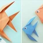 Papier Falten Vorlagen Erstaunlich origami Fisch Falten Aus Papier – Einfache Anleitung Talu