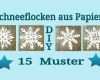 Papier Schneeflocken Vorlagen Cool Schneeflocken Aus Papier Schneiden