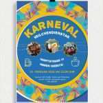 Party Plakate Vorlagen Kostenlos Gut Plakat Und Flyervorlagen Für Karneval Und Fasching