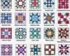 Patchwork Muster Vorlagen Schönste Patchwork Muster Quilt Blocks Pinterest