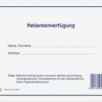 Patientenverfügung Vorlage Inspiration Patientenverfügung 2837