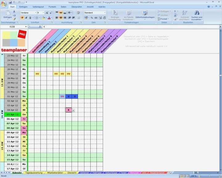 Personalplanung Excel Vorlage Kostenlos Großartig Kostenlose Excel