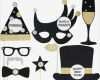 Photo Booth Requisiten Vorlagen Neu Bring On the Bling 27 Decor Ideas for Your Nye Party