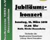 Plakat Vorlage Neu Jubiläumskonzert 125 Jahre Musikverein Dossenheim