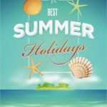 Plakat Vorlage Wunderbar sommer Plakat Design Vorlage Lizenzfreies Bild