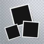 Polaroid Rahmen Vorlage Erstaunlich Polaroid Photo Frames Template Vector