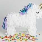 Pompon Vorlage Zum Ausdrucken Cool Einhorn Piñata Basteln