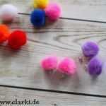 Pompon Vorlage Zum Ausdrucken Großartig Diy Pompom Ohrstecker Zum Selbermachen – Clarki