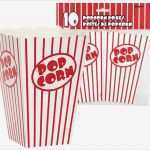 Popcorn Tüten Vorlage Gut Popcorn Tüten Kino Rot 10 Stk