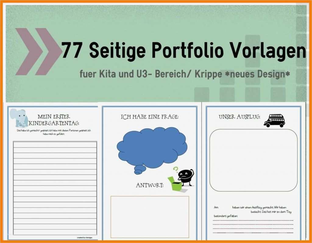 Portfolio Deckblatt Vorlage Luxus 13 Portfolio Krippe Vorlagen