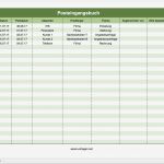 Posteingangsbuch Excel Vorlage Einzigartig Posteingangsbuch Mit Excel