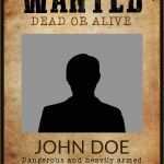 Poster Vorlage Genial 29 Free Wanted Poster Templates Fbi and Old West