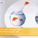 Powerpoint Präsentation Vorlage Download Einzigartig Powerpoint Vorlage Goldfische orange sofort Download