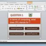 Powerpoint Quiz Vorlage Elegant How to Make A Quiz On Powerpoint 2010