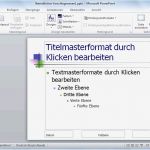 Powerpoint Vorlage ändern Süß Schulungsunterlagen Microsoft Powerpoint 2010 Einführung