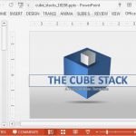 Powerpoint Vorlage Bearbeiten Wunderbar Animierte 3d Cube Diagramme Für Powerpoint Präsentationen