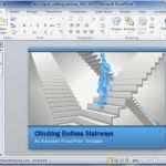 Powerpoint Vorlagen Microsoft Schönste Animated Steps to Success Powerpoint Template