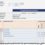 Professionelle Excel Vorlagen Best Of Projektzeiterfassung In Excel sofort Download