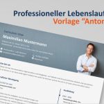 Professioneller Lebenslauf Vorlage Schönste Professioneller Lebenslauf Für Erfolgreiche Bewerber Innen