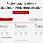 Projekt Matrix Vorlage Hübsch Stablinien Projektorganisation