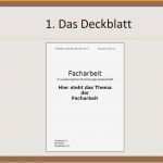 Projektarbeit Vorlage Schule Erstaunlich 8 Deckblatt ür Projektarbeit