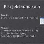 Projekthandbuch Vorlage Luxus Projektmanagement Für Hak Maturanten